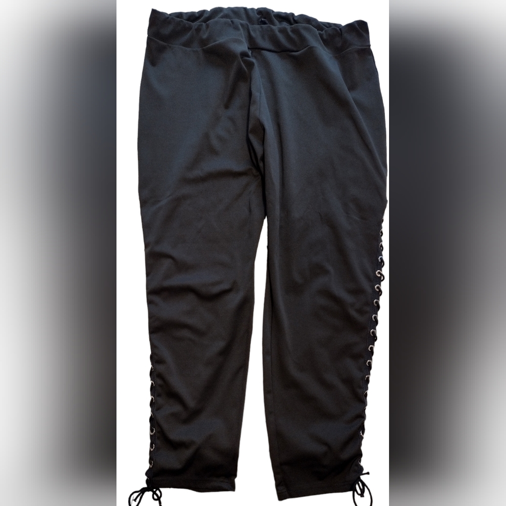 Black Size XL Stretch Pants